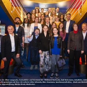 Weltpremiere: Fichte-Schülerinnen und -Schüler auf der Kinoleinwand