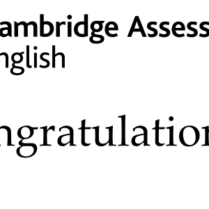 Cambridge Certificate in Advanced English 2021