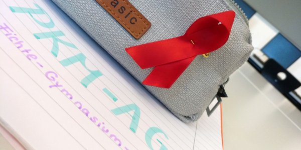 Welt-AIDS-Tag:  Fichte-Gymnasium macht mit!