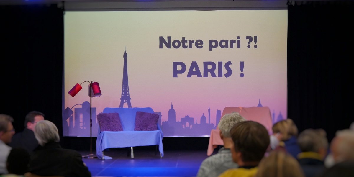 Die Theater-AG beeindruckt in französisch-deutscher Sprache