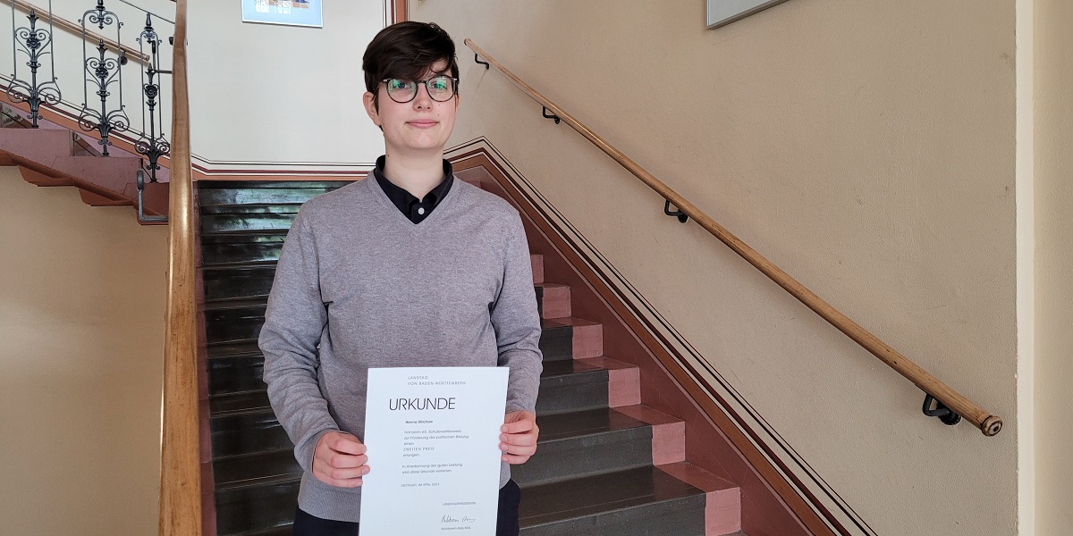 Schülerwettbewerb des Landtags zur Förderung der politischen Bildung 