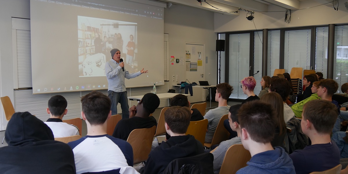 Zeitzeugengespräch am Fichte