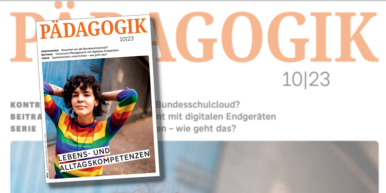 Unser Schulsozialcurriculum in der Zeitschrift Pädagogik 10/2023