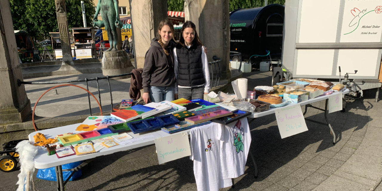 Fichte rennt-AK auf dem Markt