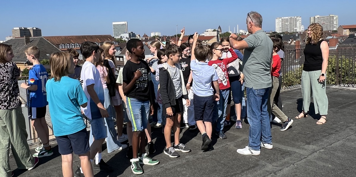 Besuch der Dachterrasse des Fichte
