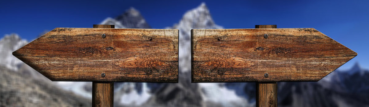 Ein Leitbild ist ein Wegweiser.